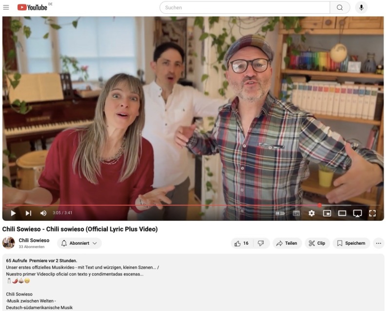 Chili sowieso - Official Lyric Plus Video