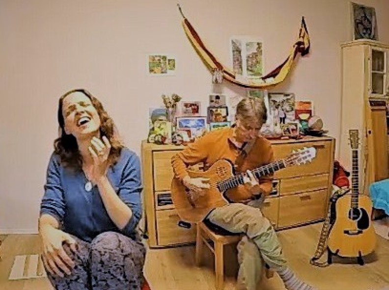 Einstimmung HERZBESTIMMT SINGEN mit Elisabeth und Dirk Einstimmung HERZBESTIMMT SINGEN mit Elisabeth und Dirk