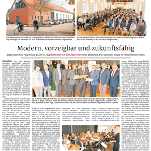 Altmühlbote, 21.10.2019 - Einweihungsfeier Bürgerhaus Merkendorf