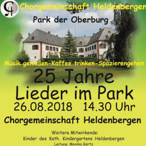 2018_25 Jahre Lieder im Park in Nidderau