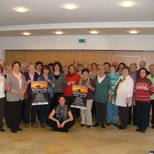 Chorprobe_2012_Chorleiterin Susanne Riedel (2007-2015)