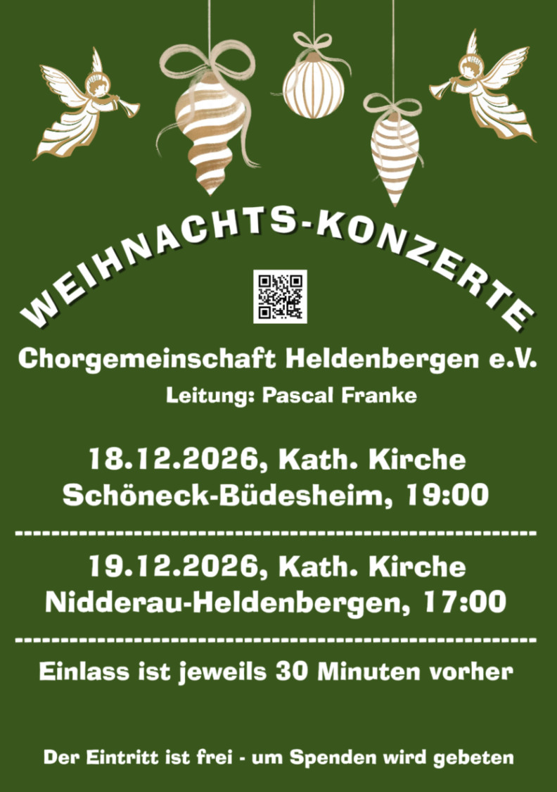 Weihnachtskonzerte 2026