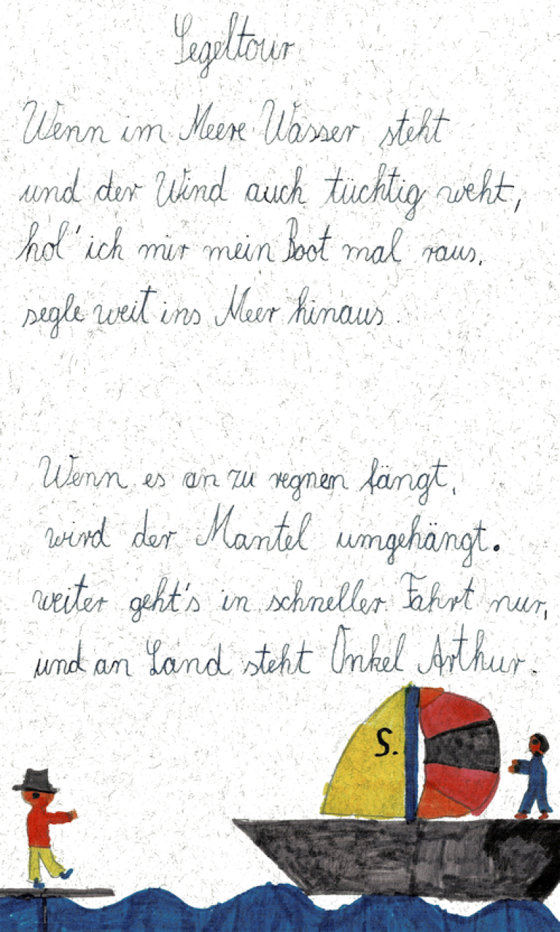 Gedicht "Segeltour"