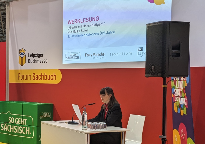 Lesung Maike Suter auf der Buchmesse Leipzig