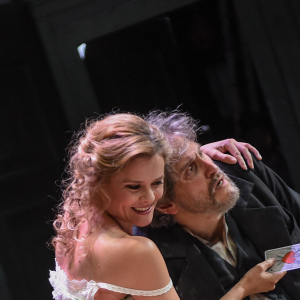 Woglinde im Rheingold (Maria Kataeva, Anke Krabbe, Michael Kraus) Inszenierung: D. Hilsdorf