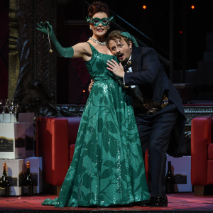 Rosalinde in Die Fledermaus (Anke Krabbe, Norbert Ernst) Inszenierung: A. Köhler