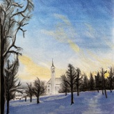 Pastellzeichnung Maria Mark