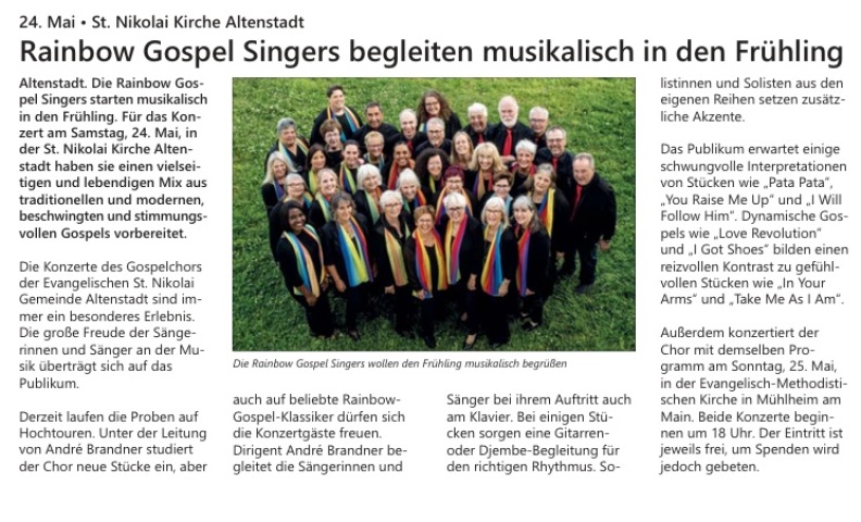 Stadtjournal Büdingen und Altenstadt, Mai 2025