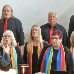 Alt und Bass der Rainbow Gospel Singers